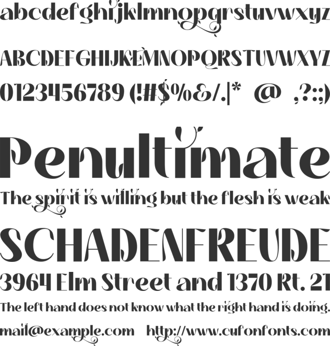 Magic Tropic Free font preview