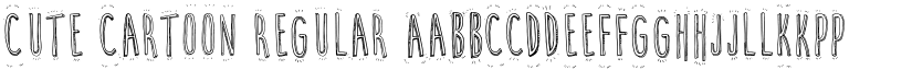 Cute Cartoon Regular font