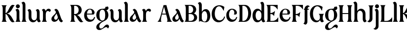 Kilura Regular font