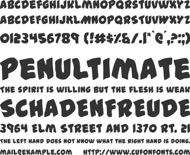 #44 Font font preview