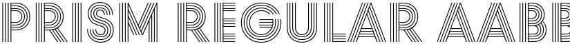 Prism Regular font
