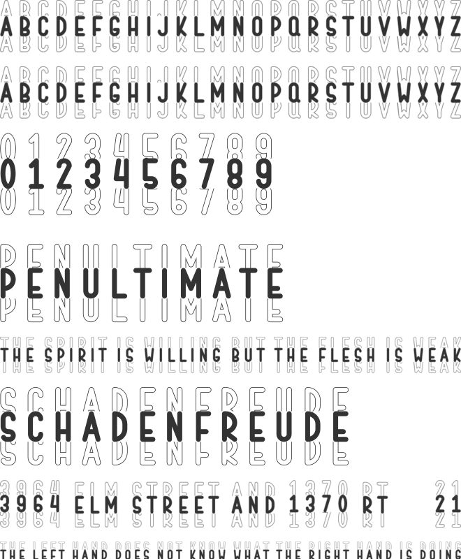 Eastertime font preview