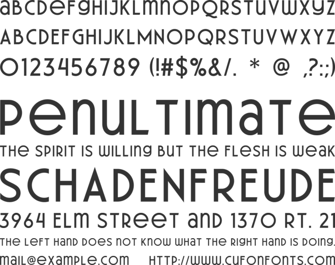 Florisha font preview