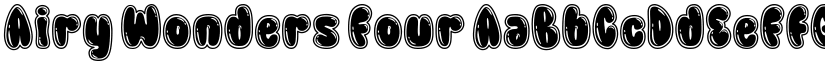 Airy Wonders Four font