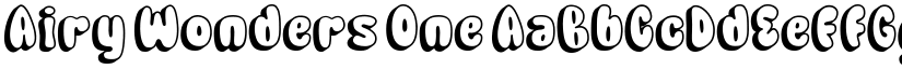 Airy Wonders One font