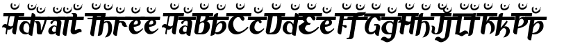 Advait Three font
