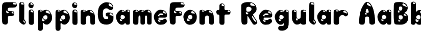 FlippinGameFont Regular font