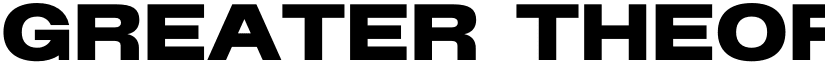 Greater Theory Regular font