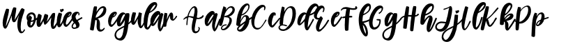 Momies Regular font