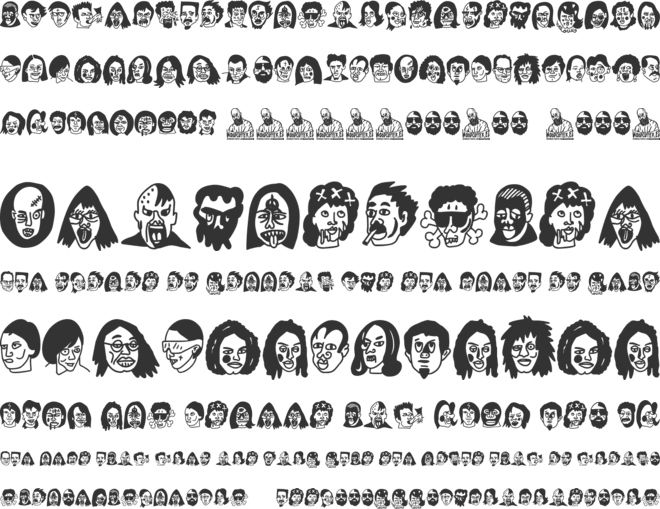 Rare Celebrities font preview