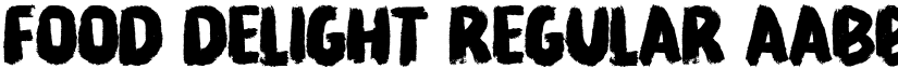 Food Delight Regular font