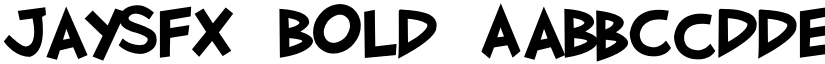 JaySFX Bold font