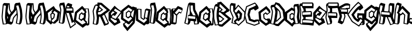 M Molta Regular font