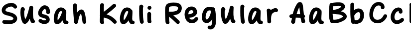 Susah Kali Regular font