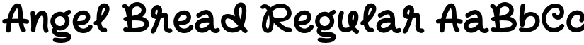Angel Bread Regular font
