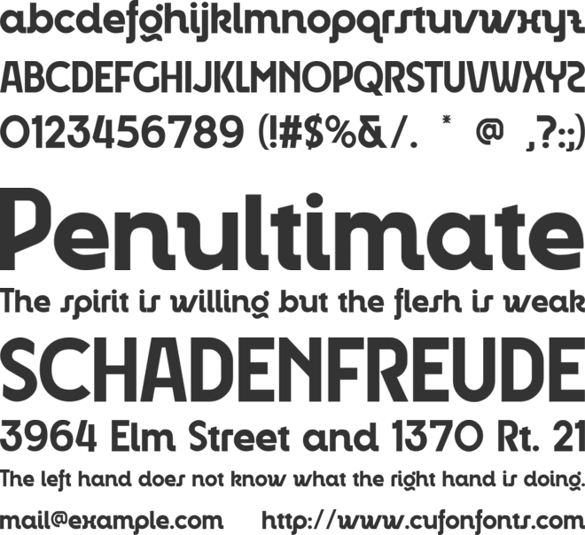 Balingka font preview