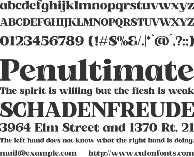 JT Rejiro font preview