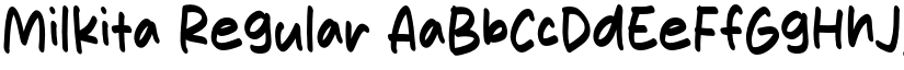 Milkita font download
