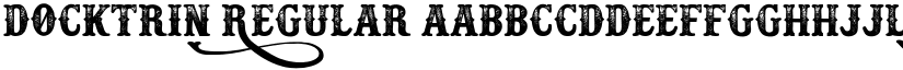 Docktrin font download