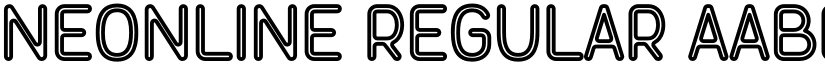 Neonline Regular font