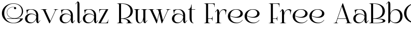 Gavalaz Ruwat Free Free font