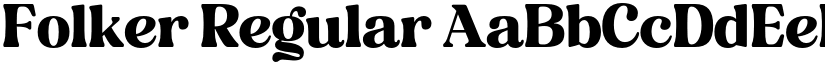 Folker Regular font