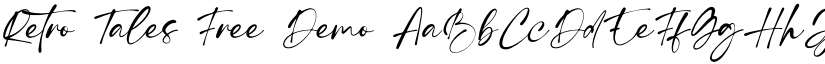 Retro Tales Free Demo font