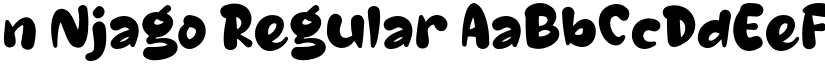 n Njago Regular font