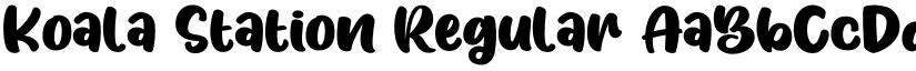 Koala Station Regular font