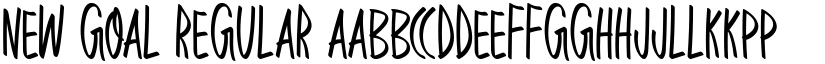 New Goal font download