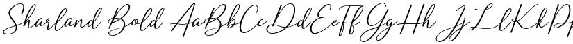 Sharland Bold font