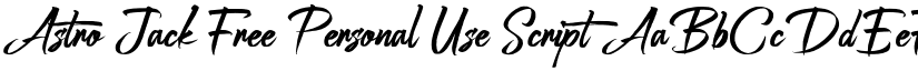 Astro Jack Free Personal Use font download