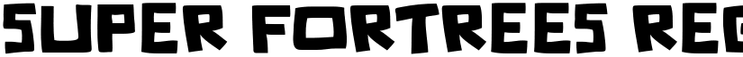 Super Fortrees font download