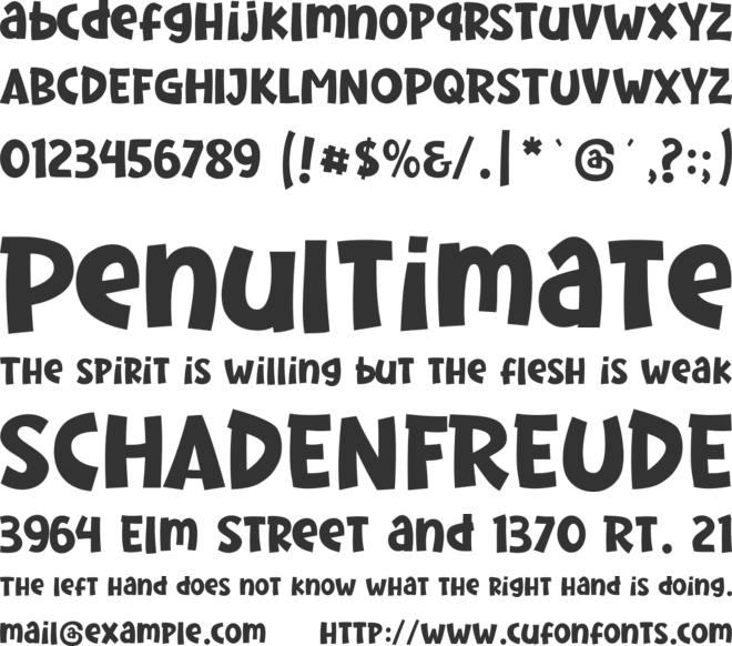 Pineapple Colada font preview