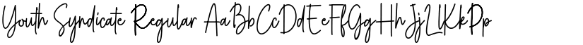 Youth Syndicate Regular font