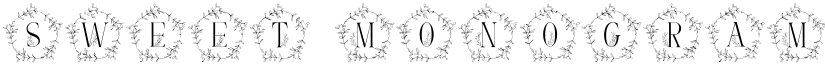 Sweet Monogram Regular font