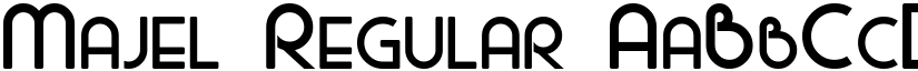 Majel Regular font