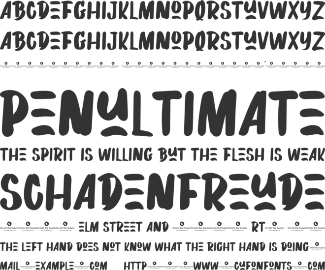 Boxer Machine font preview