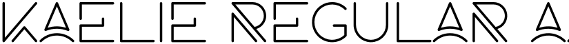 Kaelie Regular font