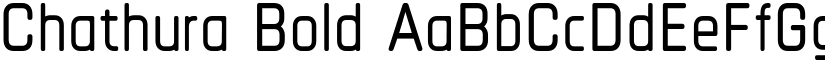 Chathura Bold font
