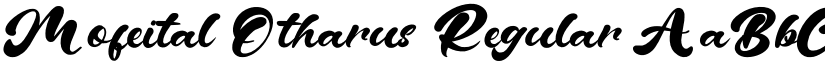 Mofeital Otharus Regular font