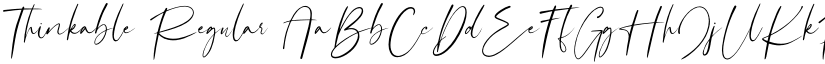 Thinkable Regular font
