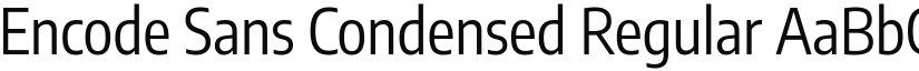 Encode Sans Condensed font download