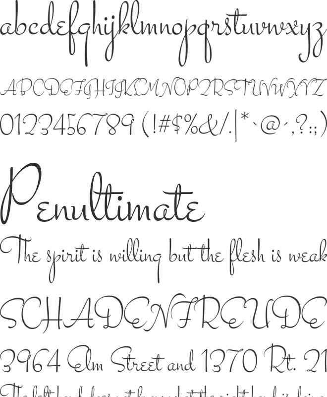 Stalemate font preview