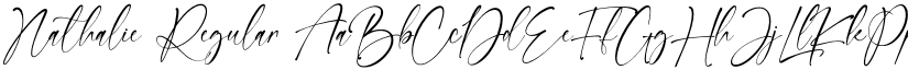 Nathalie Regular font