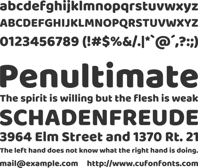 Baloo Tamma font preview