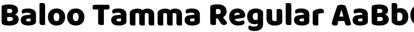 Baloo Tamma Regular font