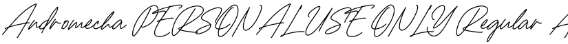 Andromecha PERSONAL USE ONLY font download