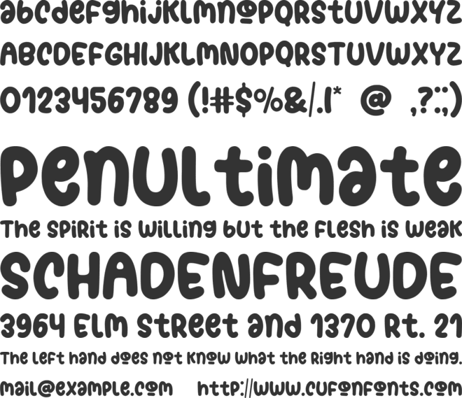 Haunted Pumpkin font preview