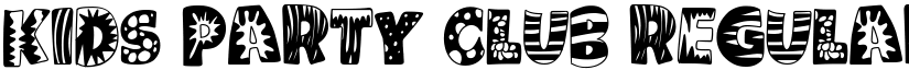 Kids Party Club Regular font